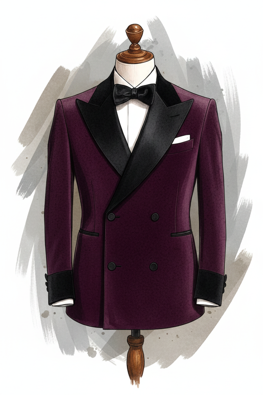 Veste de soirée en velours